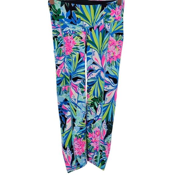 Lilly Pulitzer Womens XXS Luxletic  Weekender Crop Legging You Me and Giraffe - Picture 1 of 6